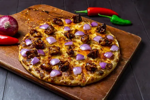 Onion And Hot Chicken Pizza [7 Inches]