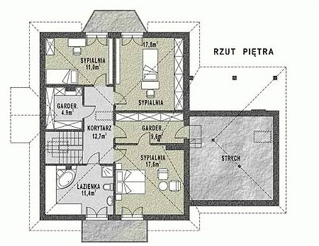 WB-3904 - Rzut piętra