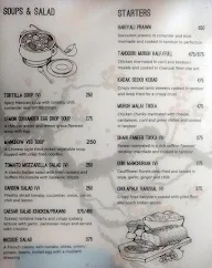 The Spice - Hablis Hotel menu 1