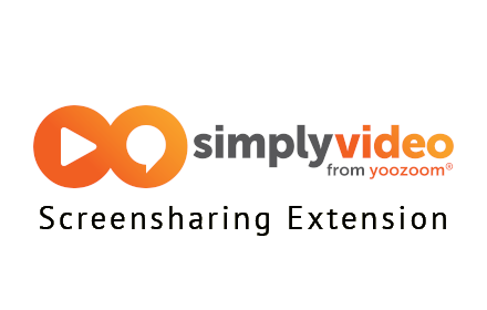 SimplyVideo Screensharing Extension small promo image