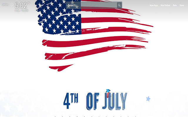 4th of July Wallpapers NewTab Theme