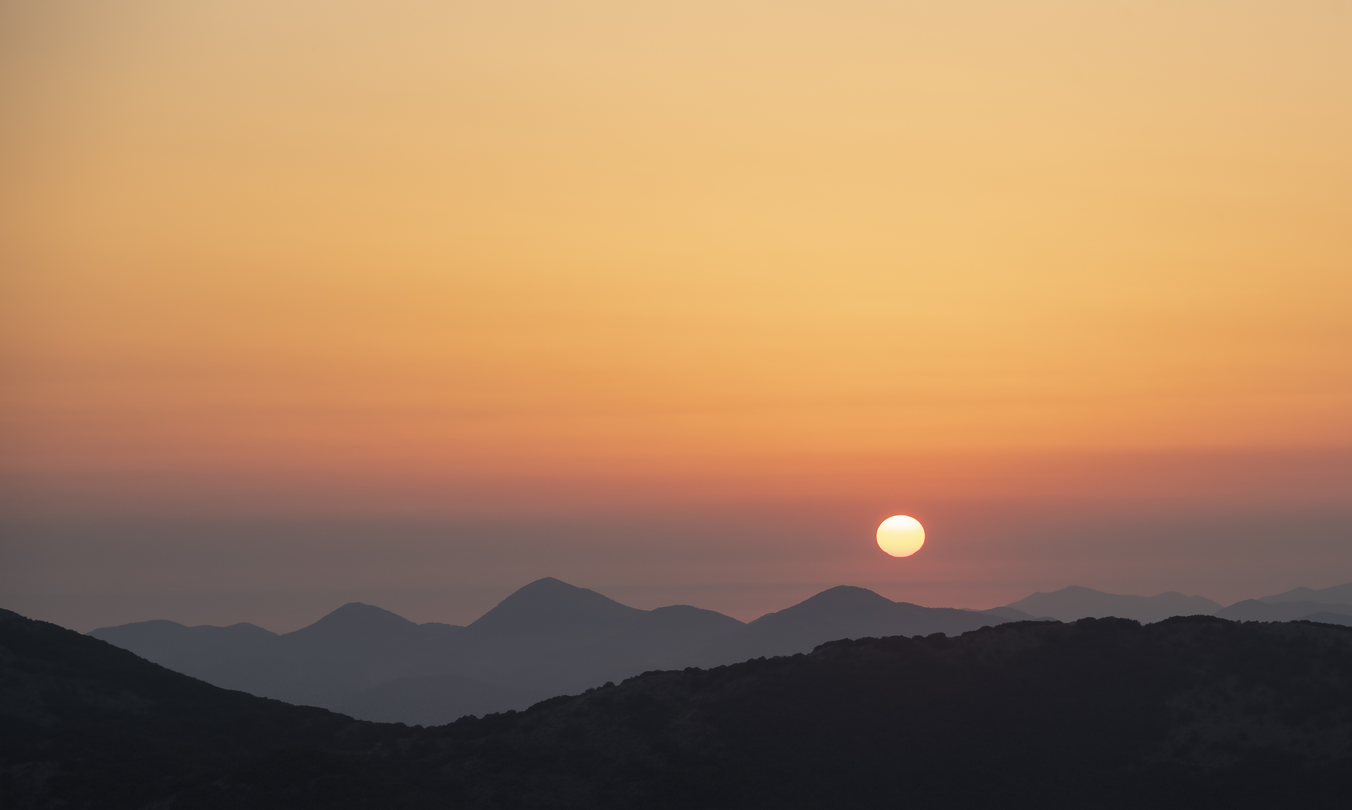 Tramonto dalla Cima del Redentore di Alessio Di Meo