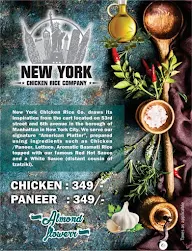 New York Chicken Rice Co menu 1