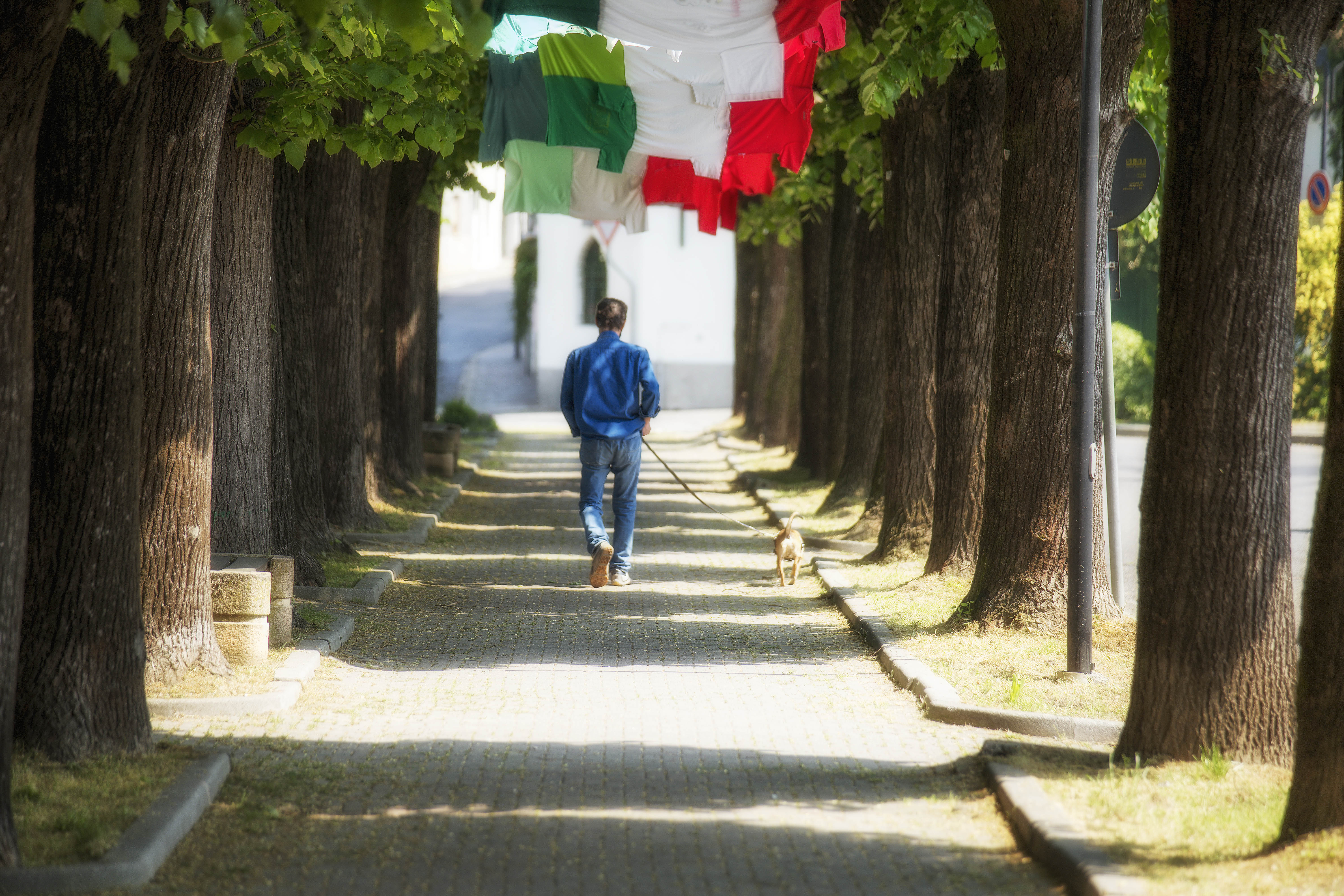 Il viale "Italiano" di Stiscio