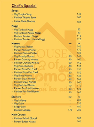The Momo House menu 6
