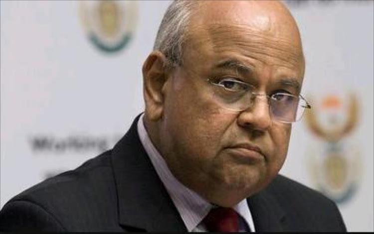 Public enterprises minister Pravin Gordhan