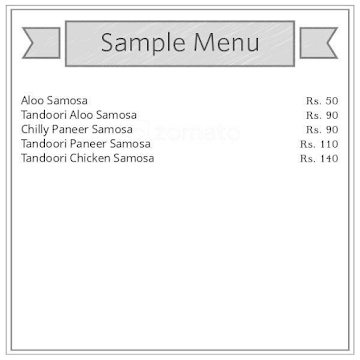 Tikka & Grill Co. menu 