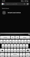 Keyboard Theme Gloss White Screenshot