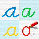 Cover Image of Скачать LetraKid Cursive: Alphabet Letters Writing Kids  APK