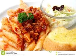 Red Sauce Penne Pasta + Garlic Bread (2Pcs)