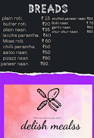 Delish Meals menu 5