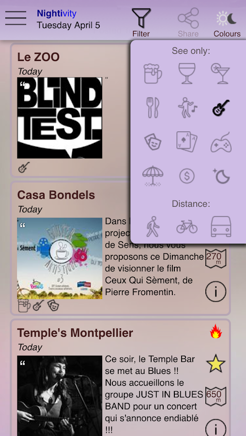 Montpellier Nightivity Screen 3