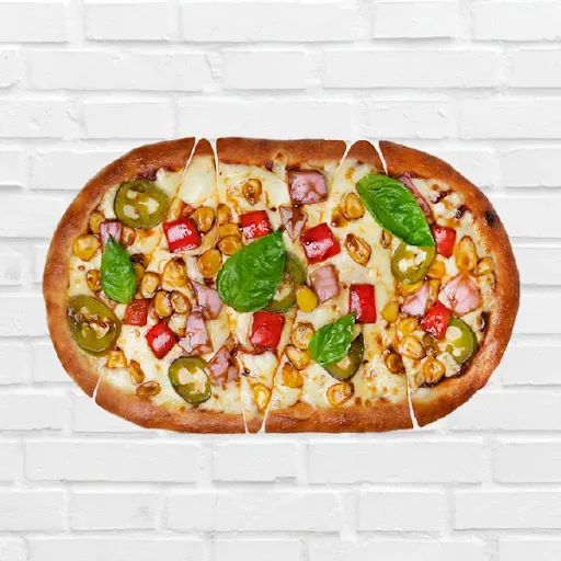 Barbecue Veg Pizza.