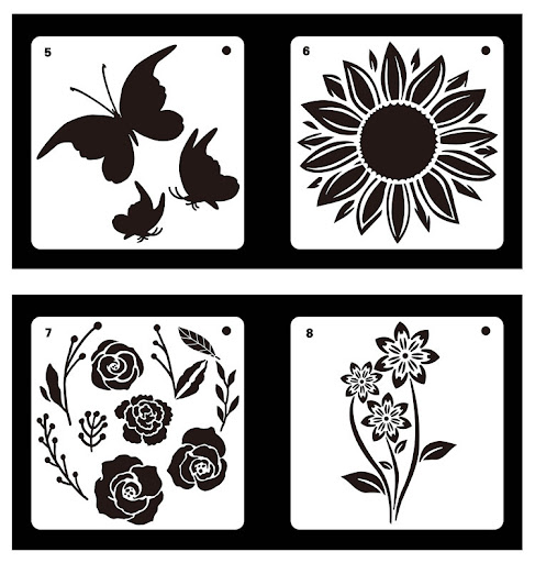 Title 3, 20 Flower and Plant Painting Templates for stun...