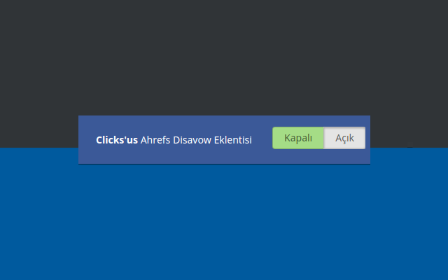 Clicks'us Dijital - Ahrefs Disavow Aracı Preview image 5