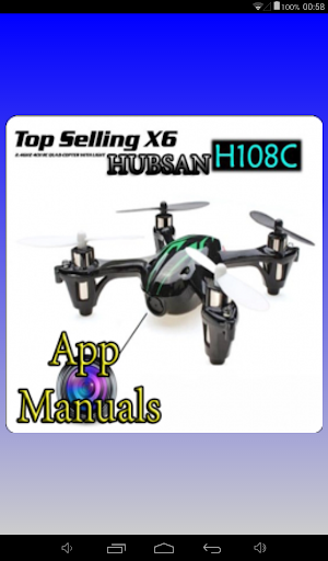 TOP SELLING X6 HUBSANX4 H107C.