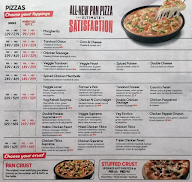 Pizza Hut menu 1