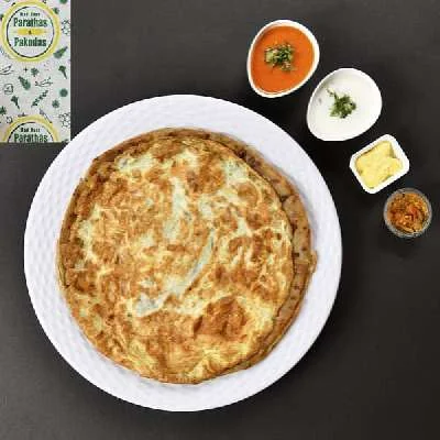 Egg With Cheese Paratha Meal