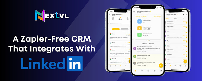 LinkedIn Plugin For NexLvL CRM marquee promo image