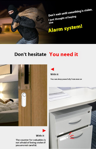 Title 11, Home Door and Window Anti-theft Hotel Safety Ne...