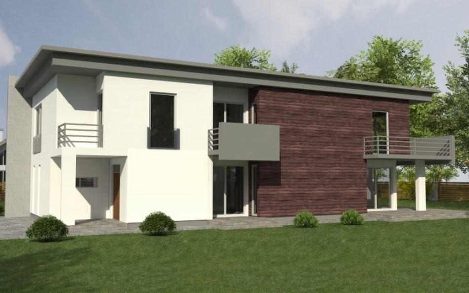 Wizualizacja 4 domu DN 012