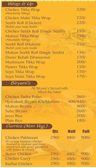 Lehja-Kebabs & Curry menu 1