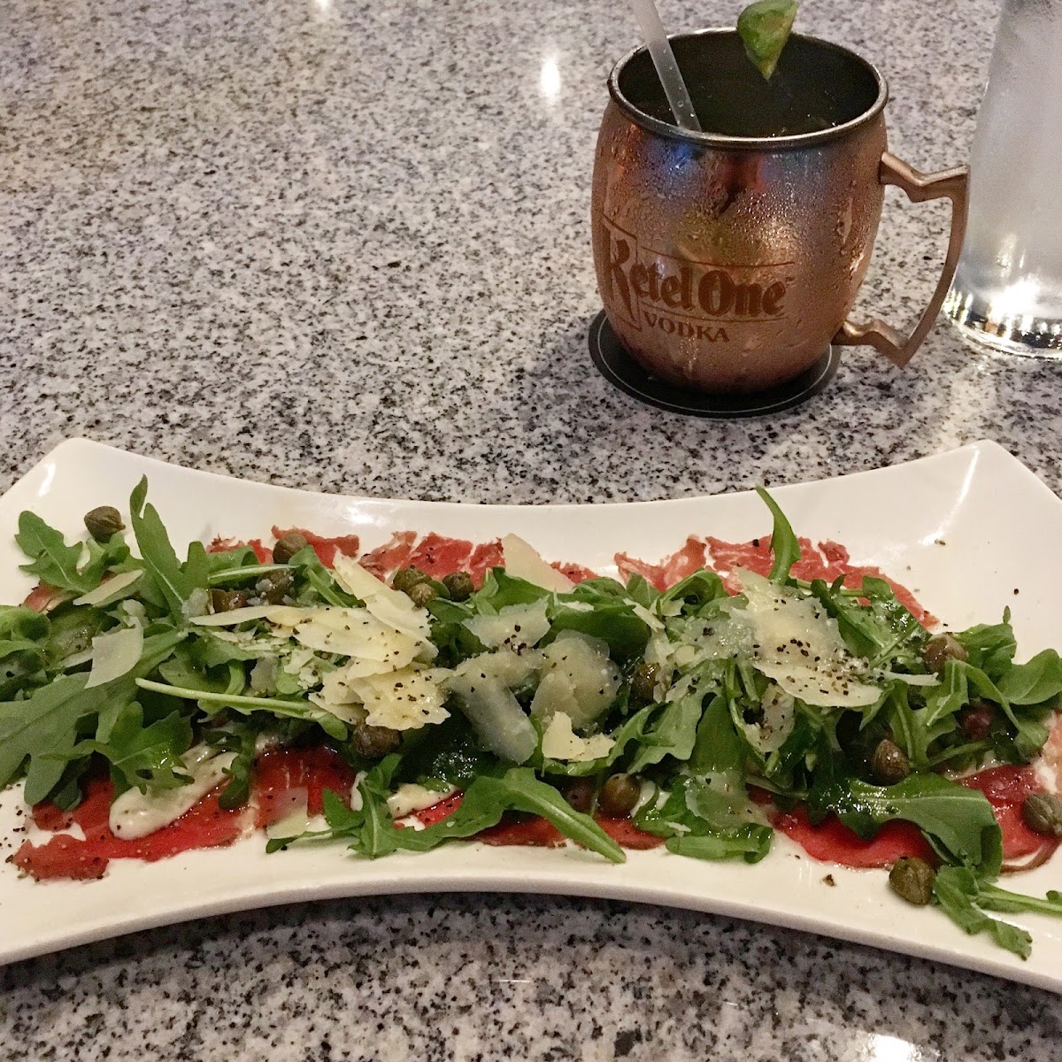 Beef Carpaccio (maybe the best I have ever had!)