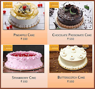 Glace Patisserie menu 1