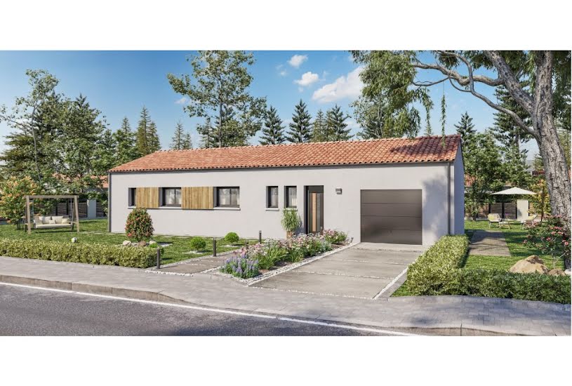  Vente Terrain + Maison - Terrain : 505m² - Maison : 95m² à Legé (44650) 