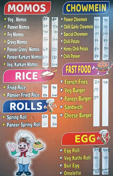 Food Adda menu 