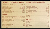 Biriyani Mubaarak menu 5