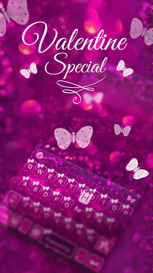 Android application ValentineSpecial KeyboardTheme screenshort