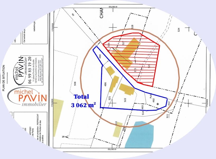 Vente maison 9 pièces 200 m² à Cuffy (18150), 150 000 €