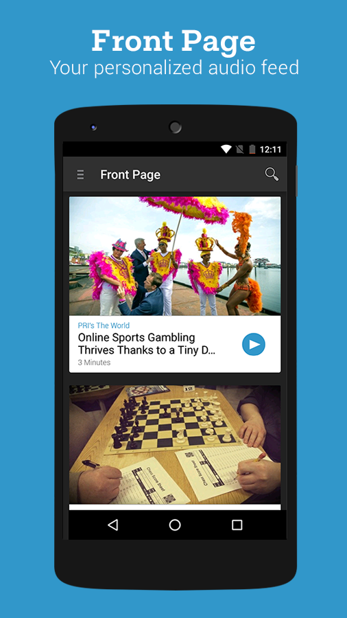   Stitcher Radio for Podcasts- screenshot  