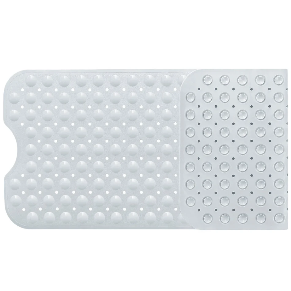 Alfombra de baño extralarga 100X40cm antideslizante para mayor seguridad y comodidad en tu ducha o bañera. Disfruta de un baño seguro.