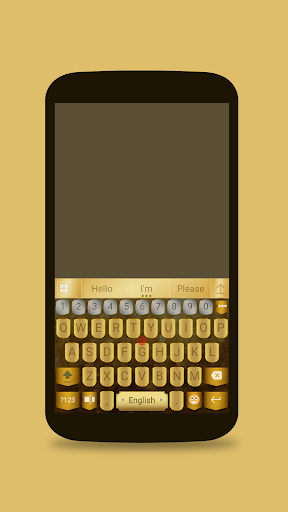 ai.keyboard Gold theme