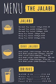 THE JALEBI menu 6