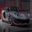 Lamborgini Red & Grey Theme