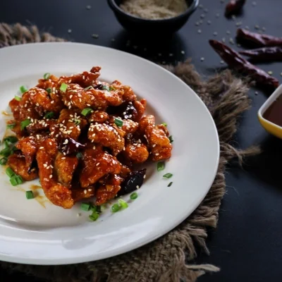 Crispy Honey Chilli Chicken