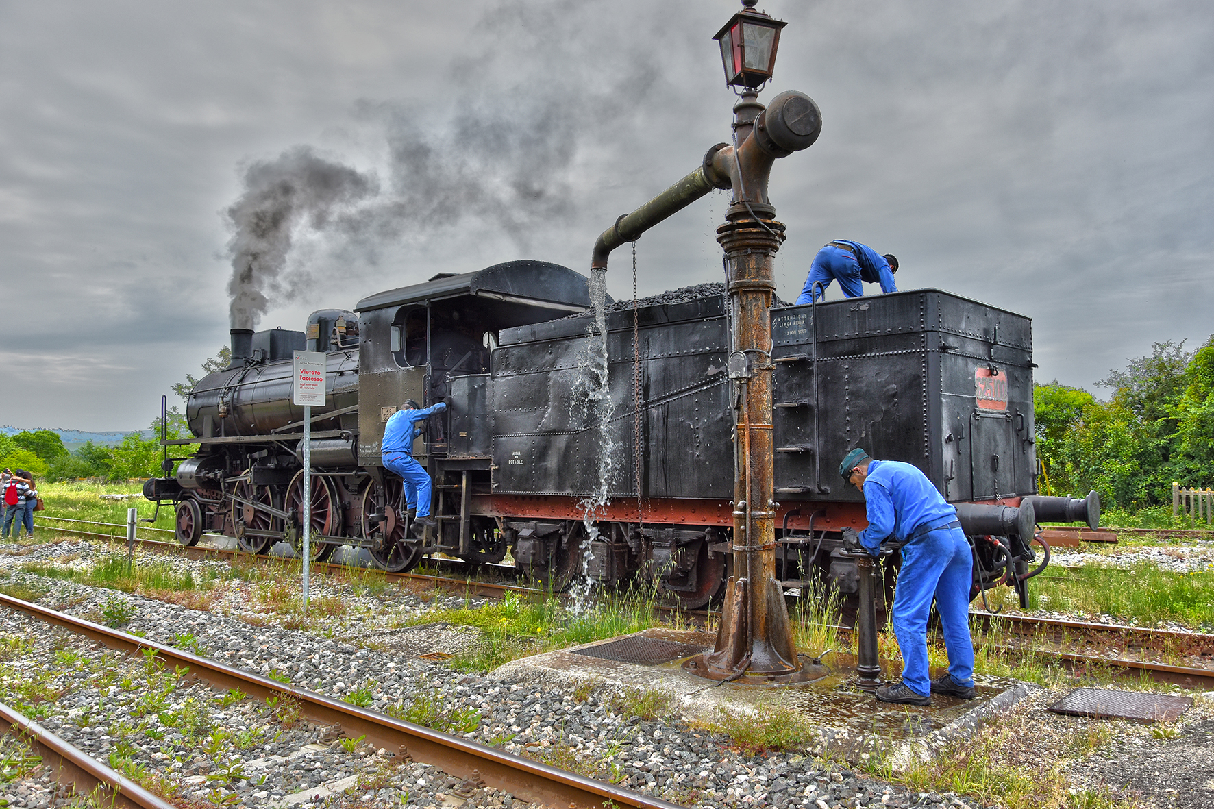 Locomotiva a vapore di MWALTER