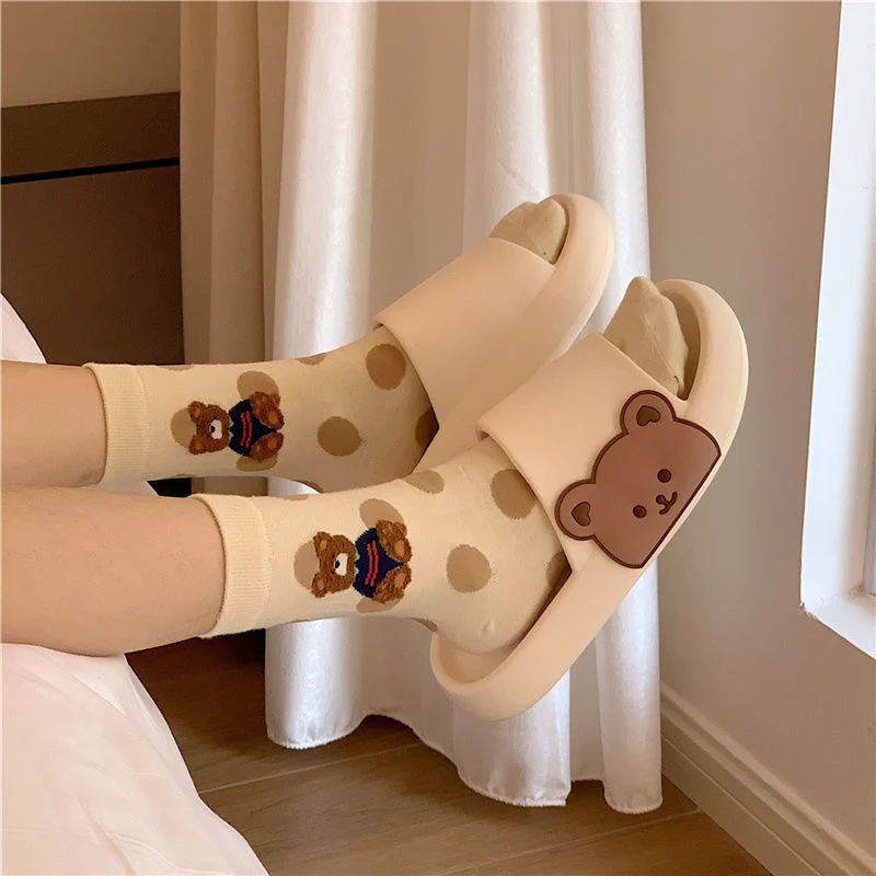 Title 3, Schattige Badkamer Sandalen en Slippers met Ber...