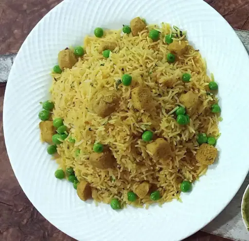 Soyabean Matar Pulao