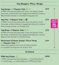 Nando's menu 5