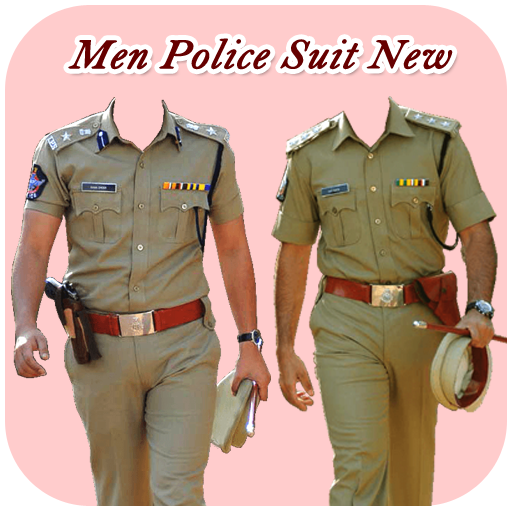 Men Police Suit New