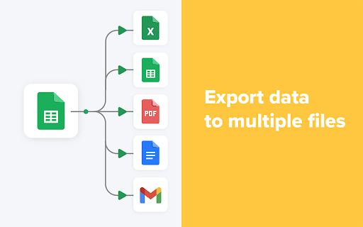 Export data to multiple files 