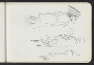 Drie staande of lopende vrouwen