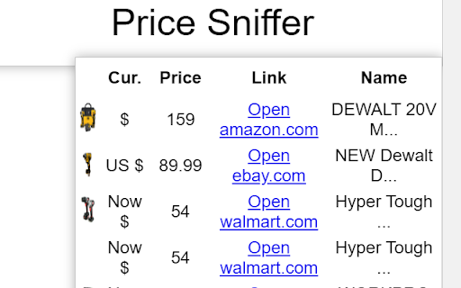 Price Sniffer