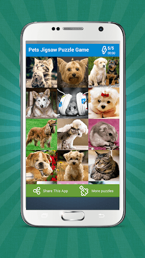 Pets Jigsaw Puzzle Game