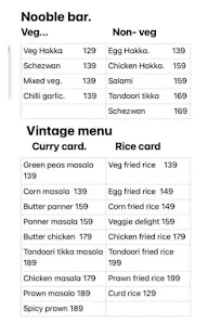 Vintage Cafe menu 5