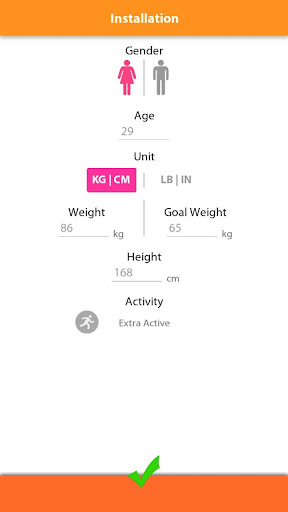 Diet tracker weight loss